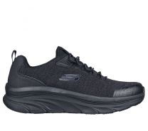 SKECHERS WORK Men's D'Lux Walker SR Soft Toe EH Slip Resistant Work Shoe Black - 200106-BLK