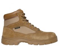 SKECHERS WORK Men's 6" Wascana - Baylan Composite Toe Work Boot Camel- 200112-CML