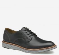 Johnston & Murphy Men's Upton Plain Toe Black Full Grain - 20-3521