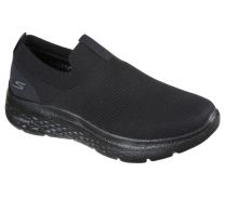 Skechers Men's Go Walk Hyper Burst - Manchester Slip-On Sneaker Black/Black - 216074-BBK