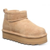 BEARPAW Retro Shorty Youth Iced Coffee Solid Boot