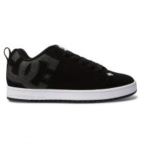 DC Shoes Men's Court Graffik Shoes Black/Resin - 300529-KRN