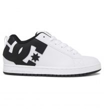 DC Shoes Men's Court Graffik Shoes White/Black/Black - 300529-WLK