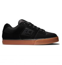 DC Shoes Men's Pure Shoes Black/Gum - 300660-BGM