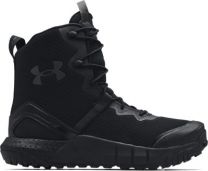 Under Armour Men's Micro G Valsetz Tactical Boots Black/Black/Pitch Gray - 3023743-001