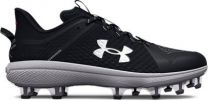 Under Armour Men's UA Yard Low MT TPU Baseball Cleats Black/Black/White - 3025591-001