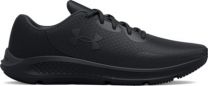 Under Armour Men's UA Charged Pursuit 3 Wide (4E) Running Shoes Black/Black/Black - 3025801-002