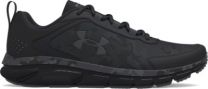 Under Armour Men's UA Charged Assert 9 Camo Sneaker Black/Black/Pitch Gray  - 3025944-001