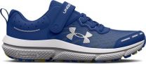 Under Armour Boys' Pre-School UA Assert 10 Alternate Closure Running Shoes Blue Mirage/Starfruit/Halo Gray - 3026183-400