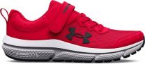 Under Armour Boys' Pre-School UA Assert 10 Alternate Closure Running Shoes Red/Black/Black - 3026183-600