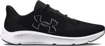 Under Armour Women's UA Charged Pursuit 3 Big Logo Running Shoes Black/Black/White - 3026523-001