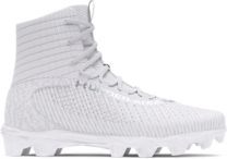 Under Armour Boys' Highlight 2 RM Jr. Football Cleats White/Metallic Silver/Metallic Silver - 3027322-100