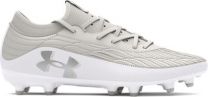 Under Armour Unisex UA Magnetico Select 4 FG Soccer Cleats White/White Clay/Metallic Silver - 3027707-100