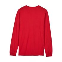 Fox Racing Men's Standard Fox X Honda Premium Long Sleeve Tee, Flame RED