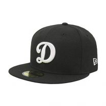 New Era 59Fifty Hat Los Angeles Dodgers LA D MLB Basic Black Cap 11591146