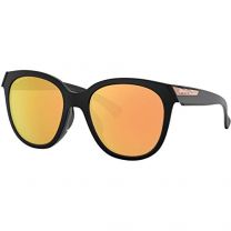 Oakley Women's Low Key Sunglasses,OS,Matte Black/Prizm Rose Gold Polarized