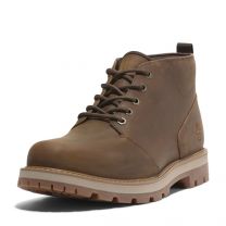 Timberland Men's Britton Road Mid Lace Up Waterproof Chukka Boot, Rust Full Grain, 15 Wide