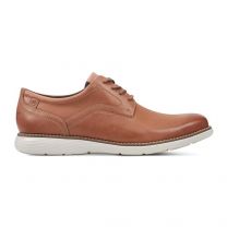 Rockport Men's Garett Plain Toe Light Natural Oxford - ML02645-LNA01
