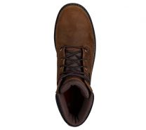 Skechers Men's Longrider 6 Inch Padded Collar Steel Toe Electrical Hazard Boot Industrial, Brown, 9