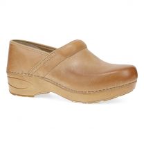 Dansko Women's XP 2.0 Clog Wide Honey Distressed Leather - 3959581212