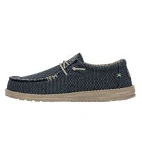 HEY DUDE Shoes Men's Wally Braided Blue Night - 40003-4NM