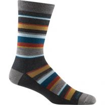 Darn Tough Men's Druid Crew Lightweight Lifestyle Sock Charcoal - 6090-CHARCOAL