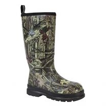 Muck Boot Company Men's 16" Chore Pro Cool Infinity Steel Toe Waerproof Work Boot Black/Mossy Oak - CPSC-INFT