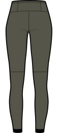 Fox 31840-099S W LUKANOE THERMO LEGGING Olive Green S