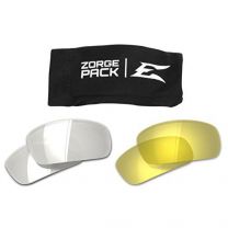 Edge Safety Khor Replacement Lenses, Anti-Reflective, Yellow Lenses, 9461