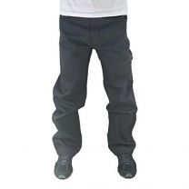 hipbhop Men's Denim Stiff Material Straight Fit Jeans