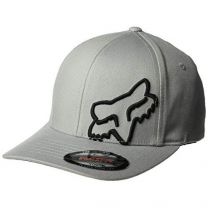 Fox Racing Kids' Big Boys' Flex 45 Flexfit HAT, Steel Grey, One Size