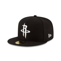 NBA Black & White 59Fifty Fitted Cap