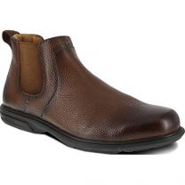 FLORSHEIM WORK Men's Loedin SD Steel Toe Chelsea Work Boot Brown - FS2031