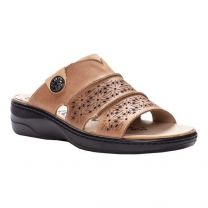 Propet Women's Gertie Sandal Beige Leather - WSO041LBEI