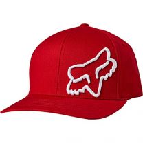 Fox Racing Kids' Flex 45 Flexfit HAT, Chili, One Size