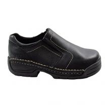 Hytest Women's Opanka Black Twin Gore Steel Toe EH Slip On