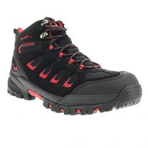 Propet Men's Ridge Walker Hiking Boot Black/Red - M3599BRD