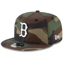 New Era Mens Boston RedSox Camouflage WDC 9Fifty Adjustable Snapback 950 Red Sox Cap