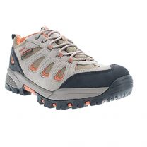 Propet Men's Ridge Walker Low Hiking Shoe Gunsmoke/Orange - M3598BRD
