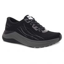 Dansko Women's Pace Walking Shoe Black/Grey Mesh - 4205100294