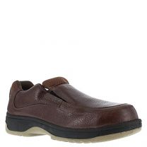 FLORSHEIM WORK Women's Eurocasual SD Composite Toe Slip-On Work Shoe  Dark Brown - FS245