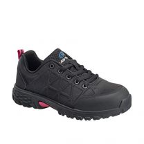 Nautilus Safety Footwear Women's Spark Alloy Toe ESD Athletic Work Shoe Black - N2050