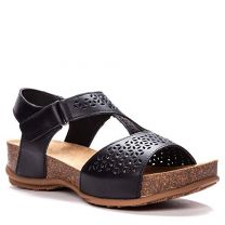 Propet Phoebe Women's Sandal Black Leather - WSX103LBLK