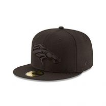 New Era NFL Men's Black On Black 59Fifty Fitted Cap