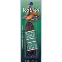 63" Replacement Round Work Boot Laces Brown (1 pair) - 63-TASLAN-BROWN