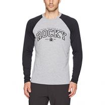 Rocky Men's Logo Long-Sleeve Raglan T-Shirt