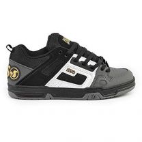 DVS Men's Comanche Skate Shoe Black/White/Charcoal - DVF0000029-992