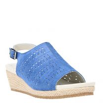 Propet Women's Marlo Wedge Sandal Blue - WSX153LBLU