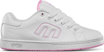 Etnies Women's Callicut Skate Shoe White/Pink - 4201000002-175