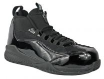 HOSS Men's Full Court Composite Toe Work Shoe Black Patent Leather - 50147